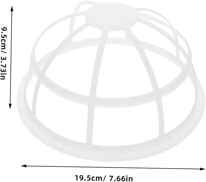 Alipis 2pcs Plastic Hat Cage for Washing Machine Baseball Cap Protector Inner - Image 2