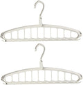 PRETYZOOM 2pcs Space-Saving Rotatable Slip Clothes Drying Rack Folding Storage by PRETYZOOM