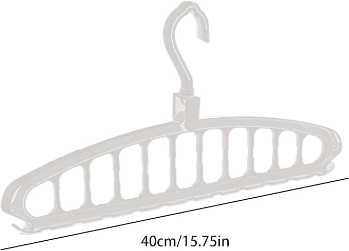 Closet Organizer Hangers – Space Saving Bar, Garment Holder | Multi-Hole - Image 7
