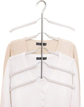 Blouse Tree Hangers Multi-Layer Clothes Hangers 3 Pack 5 in 1 Non Slip Space by JFFLYIT
