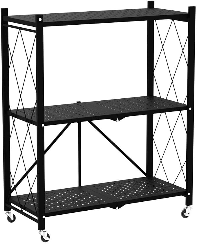 ALANNG Heavy Duty 3-Tier Folding Shelf - Image 5