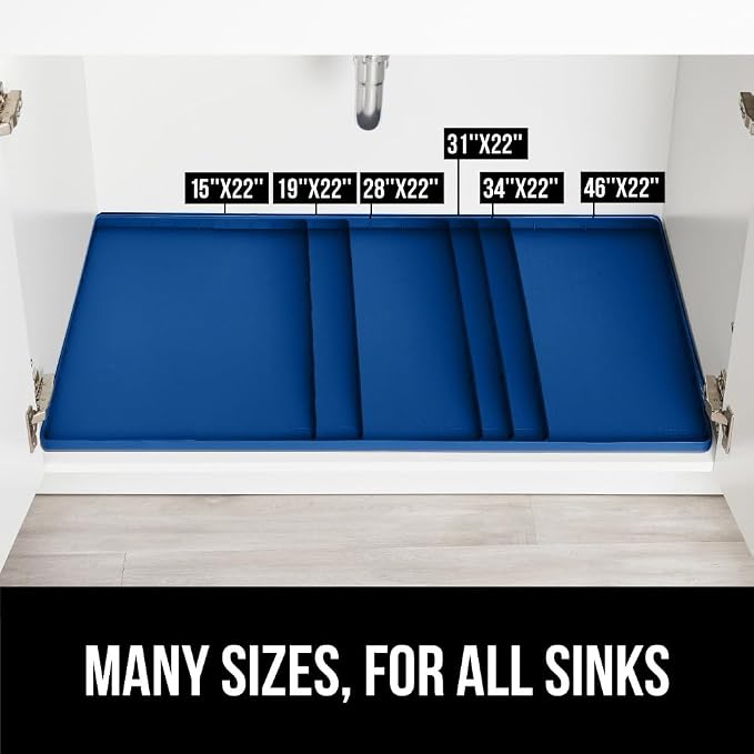 GORILLA GRIP Waterproof Silicone Under Sink Mat - Image 8