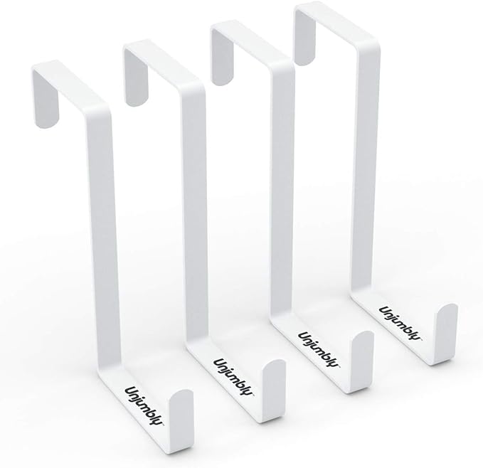 Unjumbly 4 Pack Over The Door Hooks by Unjumbly
