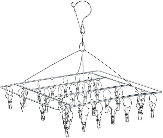 Hanger Clip and Drip Hanging for Underwear and Socks Comes by Unknown