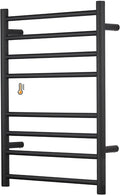 Electric Towel Warmer for Bathroom Wall Mounted Drying Rack Plug-in Electric by Yariwiz