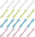 20 Pack Clothes Hangers Windproof Lock Straps Buckle Shockproof Non Falling by Unknown