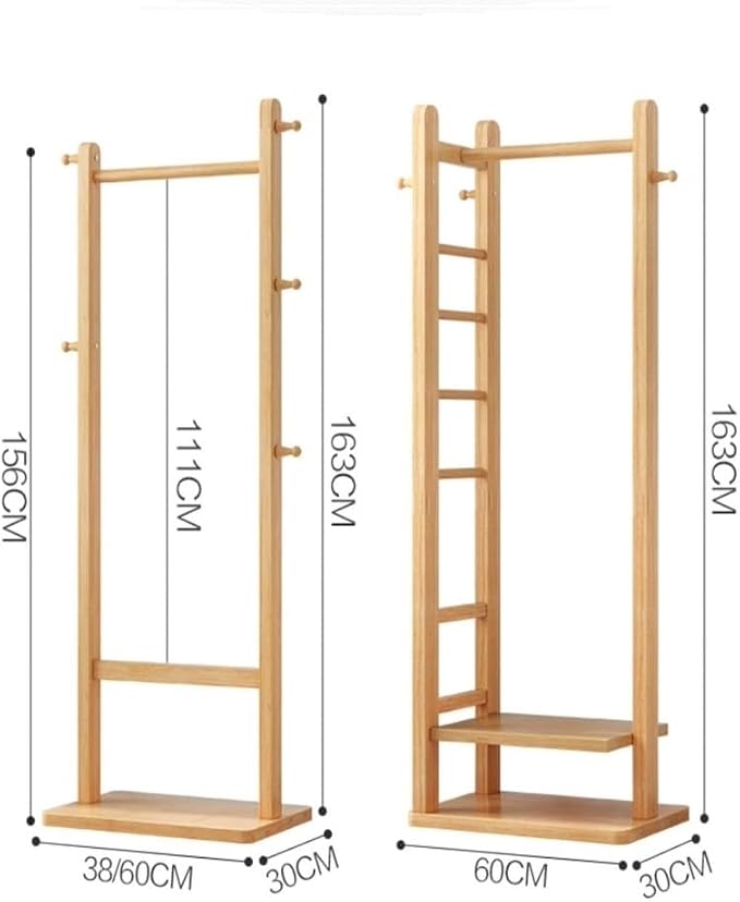 Drying Racks Coat Rack Floor-Standing Clothes Rack Living Room Household - Image 2