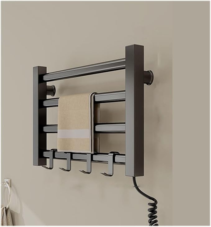 Heated Towel Racks for Bathroom Wall Mounted, Small Plug-in, Energy-Saving by Unknown
