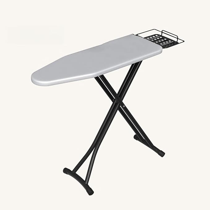 Deluxe Ironing Board with Heat-Resistant Cover & Thick Felt Pad, Foldable - Image 2