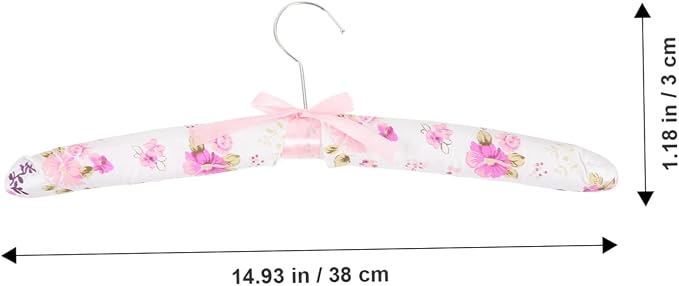 5-Pack Soft Padded Clothes Hangers - Image 2