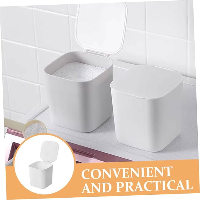 ABOOFAN 2Pcs Large Capacity Laundry Powder Container Reusable Plastic Storage - Image 9