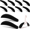 10Pcs Velvet Hangers with Shoulder Form Flocking Clothes Hanger Shoulder Forms by DEARMAMY