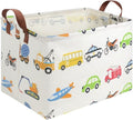 FXOLCSHE Rectangular Car basket, Car toy storage box, Collapsible Car Storage by FXOCSHE