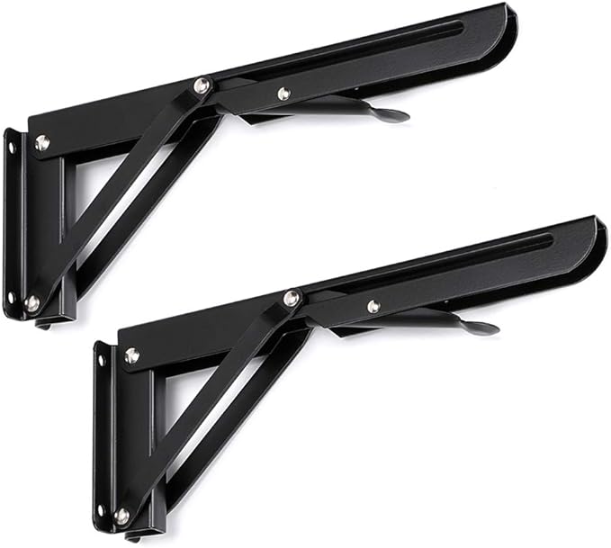 Sumnacon Sturdy Folding Shelf Brackets by Sumnacon