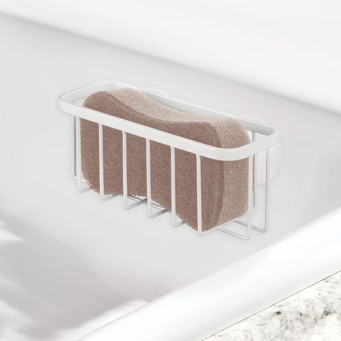 iDesign Rust-Resistant Stainless Steel Sponge Holder - Image 5