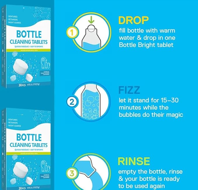 Thermos Cleaning Tablets, Bottle Cleaning Tablets, Stainless Steel Cleaner - Image 6
