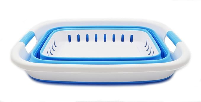 SAMMART 37L Collapsible Plastic Laundry Basket - Image 4
