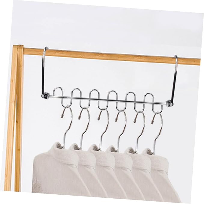 2sets Multi Functional Clothes Drying Rack Convenient Space Saving Hangers - Image 2