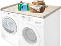 Skywin Washer Dryer Countertop 54 x 30 Inches, Single Real Solid Wood Butcher by Skywin