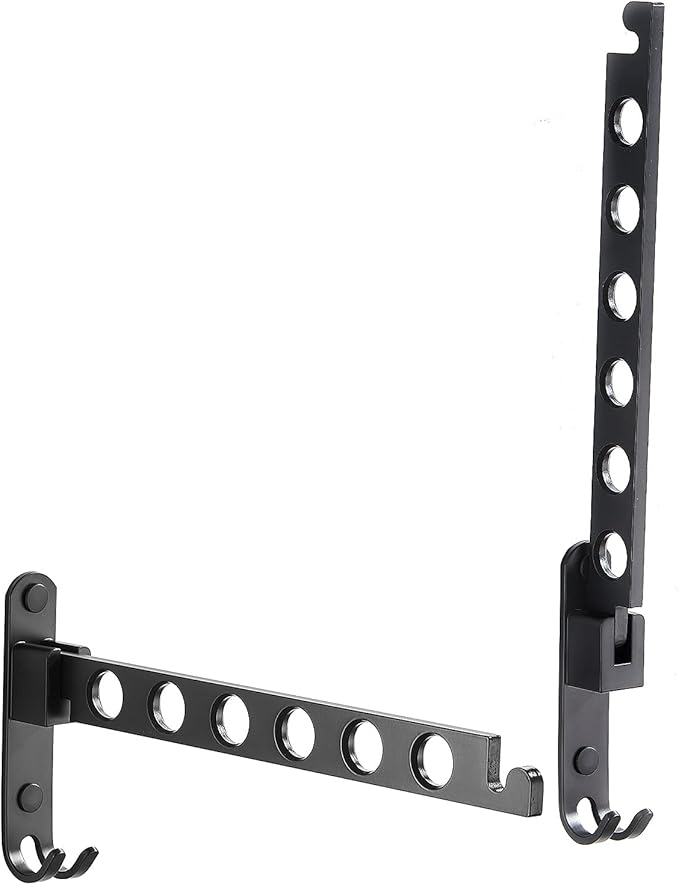 JOOM Retractable Folding Wall Hanger Folding Clothes Hanger Rack Clothes by JOOM
