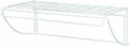 ClosetMaid 8278 18-Inch Wide Laundry Utility Hanger Shelf by ClosetMaid