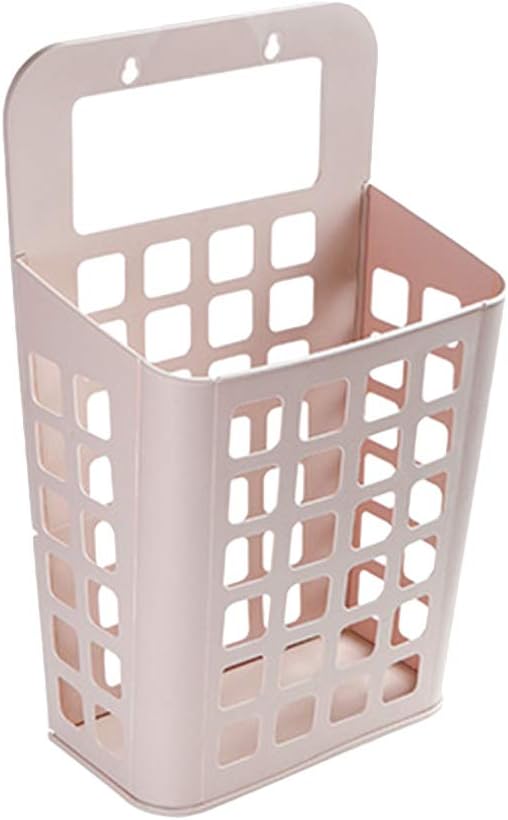 Hanging Handle Laundry Basket Wall Mount Clothes Hamper Laundry Organizer Cart - Image 2