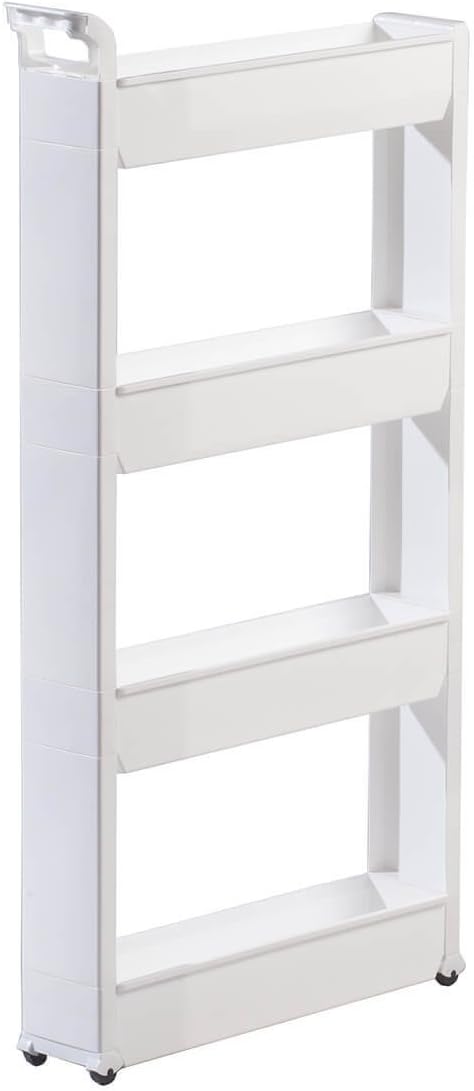 Miles Kimball Slim Storage Cart 4 Tier by MilesKimball