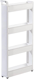 Miles Kimball Slim Storage Cart 4 Tier by MilesKimball