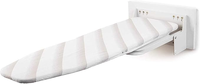 MYOYAY Wall Mounted Ironing Board 12 x 37 Inch Space-Saving 180° Swive Fold by MYOYAY