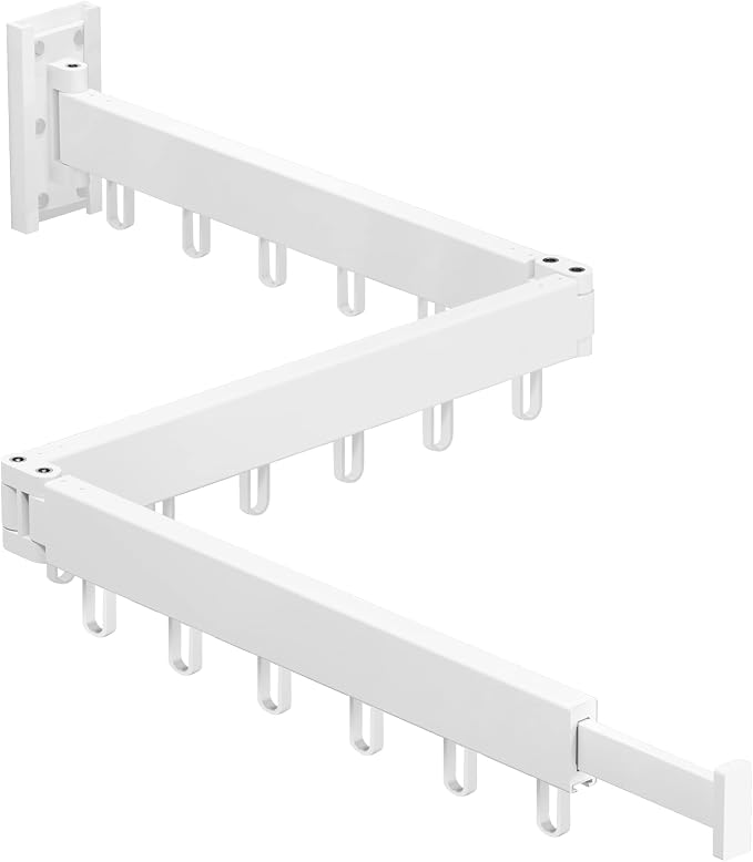 Clothes Drying Rack, Laundry Drying Rack, Wall Mounted Clothes Rack, Laundry by HEILAIYI