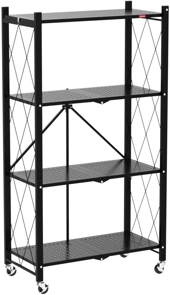 DEANIC 4 Tier Foldable Storage Shelves - Image 5