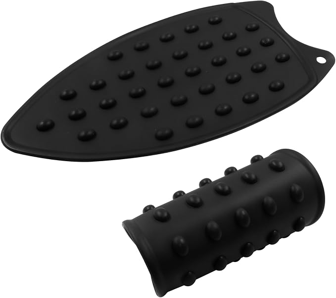 2 Pcs Silicone Iron Rest Pads Mat Iron Hot Heat Resistant Protective Pads - Image 2