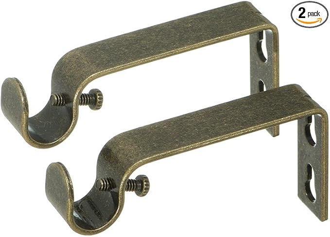 Ivilon Fixed Brackets for Curtain Rods by Ivilon
