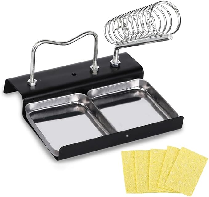 Soldering Iron Stand Holder Spring Sleeve Base Organizer Solder Tip Support - Image 3