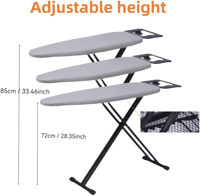 Ironing Board, Compact Ironing Board, Heat Resistant Cover Iron Board - Image 4