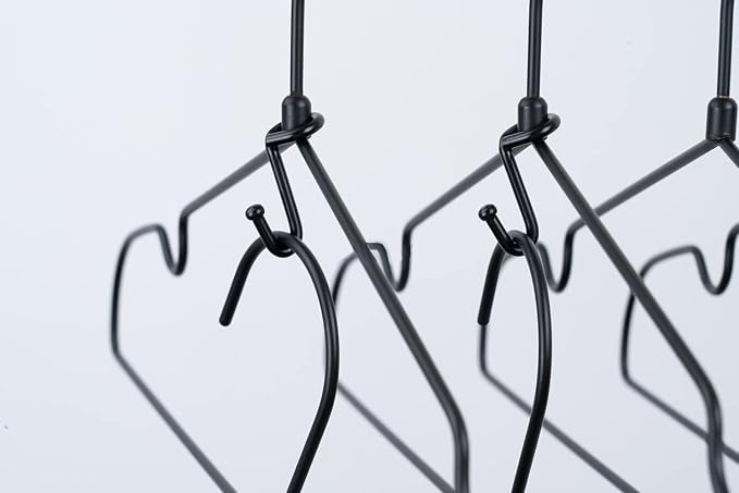 Clothes Hanger Connector Hooks, Heavy Duty Extender Clips Organizer Mini Space - Image 9