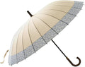 Large Golf Umbrella Windproof Cherry Blossoms Umbrella Oversize Rain Stick by Unknown