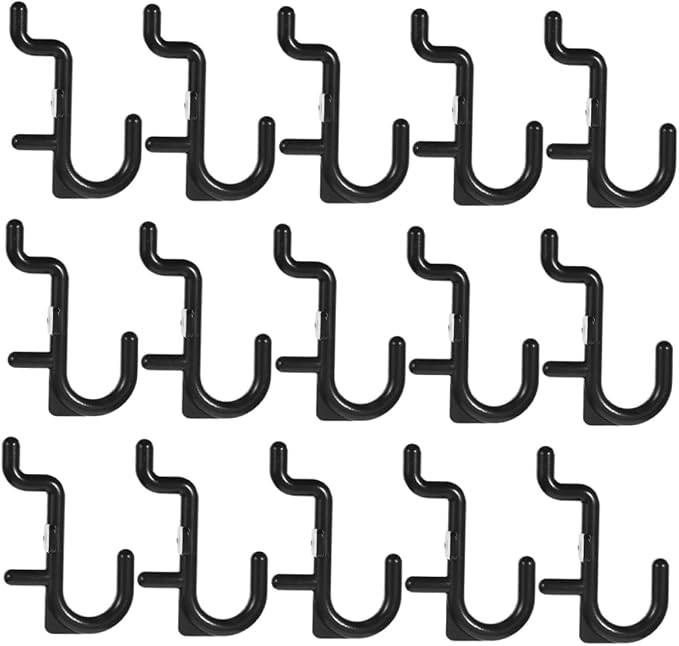 50pcs Heavy Duty Pegboard Hooks by FUNOMOCYA