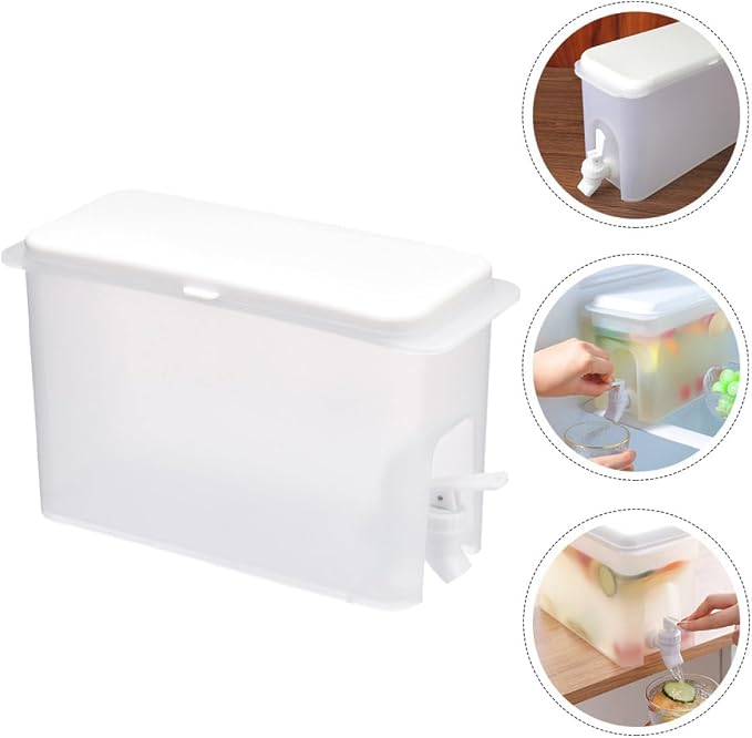Capacity Laundry Detergent Dispenser White Leak Pump Bottle - Image 4