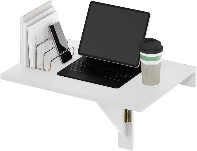 Furinno Hermite Wall Mounting Folding Table by Furinno-FitsYourSpaceFitsYourBudget