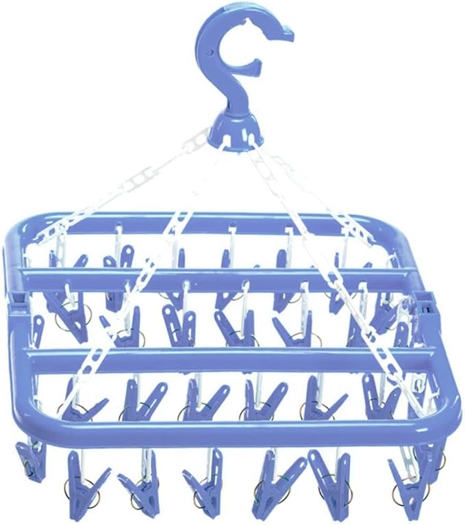 Foldable Clip and Drip Drying Rack by CAXUSD