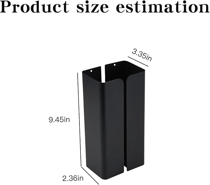 4.33 Inch Wide Magnetic Paper Towel Holder - Image 2