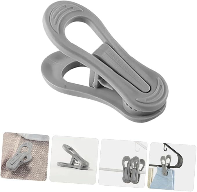 Uonlytech 30 Pcs Wind-Proof Plastic Laundry Clips Hanger Clips - Image 9