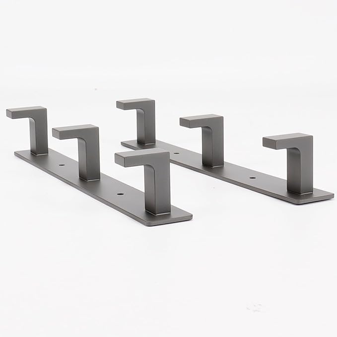 Coat Rack, Heavy Duty Stainless Steel 3 Tri Coat Hook Hanger, Wall Mounted Wall - Image 7