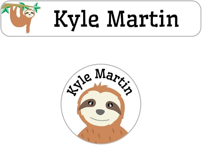 Name Bubbles - Custom Name Tags - Personalized Daycare, & Camp Labels, Iron-On by NameBubbles
