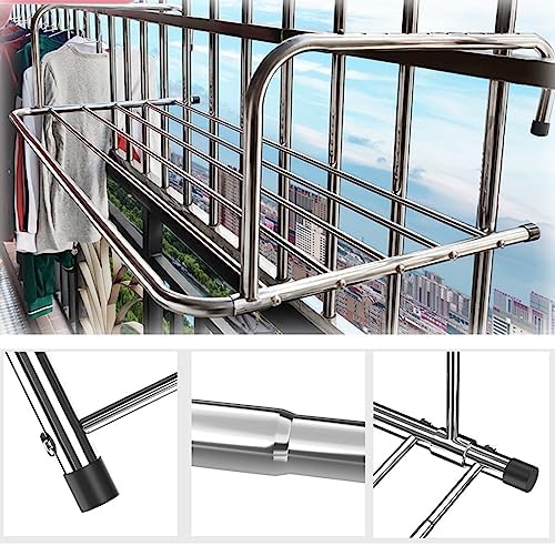 Foldable 7 Bar Clothes Airer Indoor - Image 5