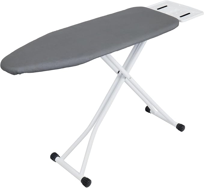 Ironing Board 48" x 13" with Iron Rest, 7-Level Height Adjustable, Heavy Duty by ASHARE