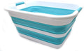 SAMMART 41L Collapsible Plastic Laundry Basket-Foldable Pop Up Storage by SAMMART