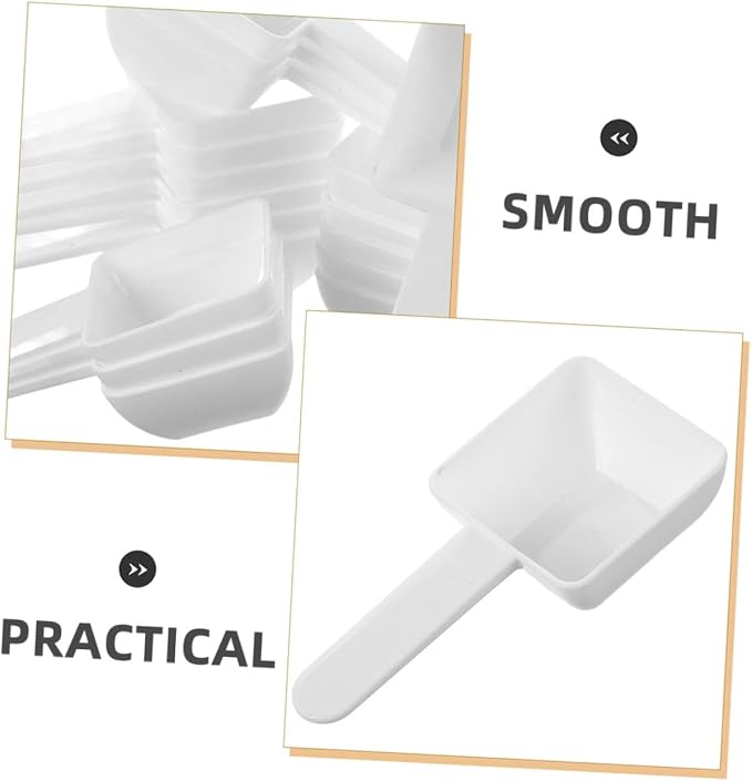 Kichvoe 30pcs Reusable Plastic Laundry Powder Scoops Small Multi Use Measuring - Image 6