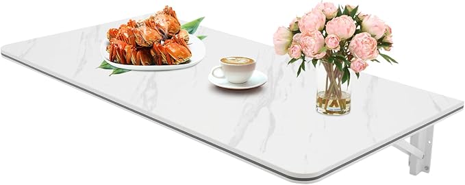 31.5×15.75in Wall Mounted Folding Table - Image 7